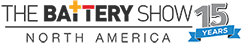 The Battery Show North America 15 Years Logo