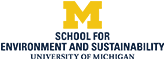 University of Michigan School for Environment and Sustainability logo