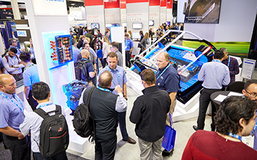 a photo of show floor