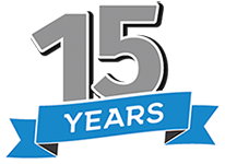 15 Years logo
